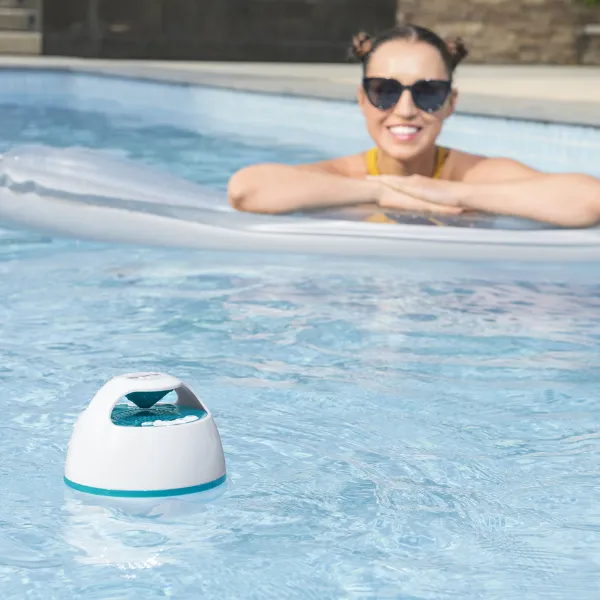 Bestway Boxă plutitoare Bluetooth cu iluminare LED, pentru piscină