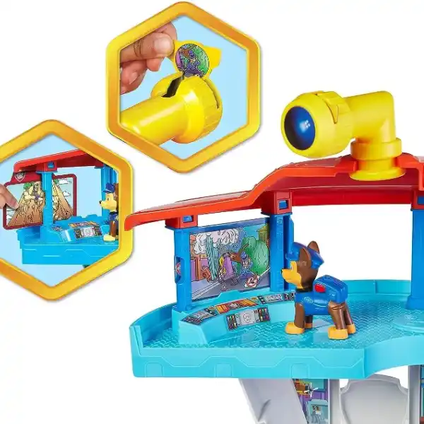 Игровой набор "Смотровая башня" с запускателем машинок, серия "Щенячий Патруль"