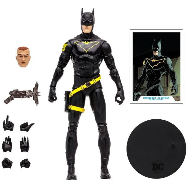 Figurina: Jim Gordon în rolul lui Batman, 18 cm
