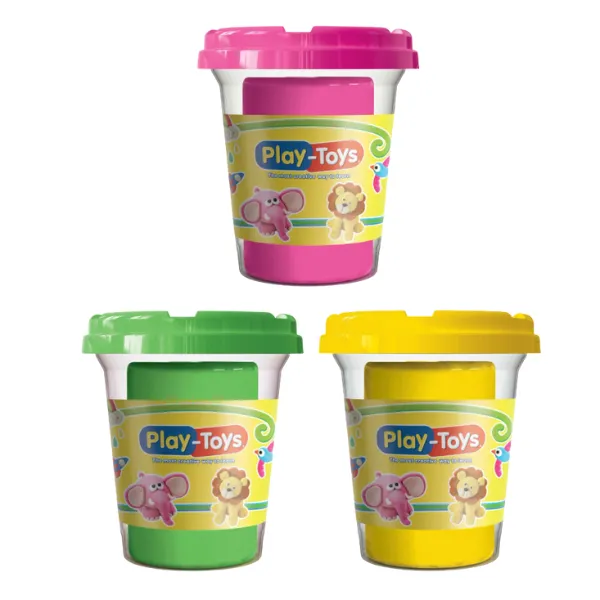 Plastilină în cutie, (as.)