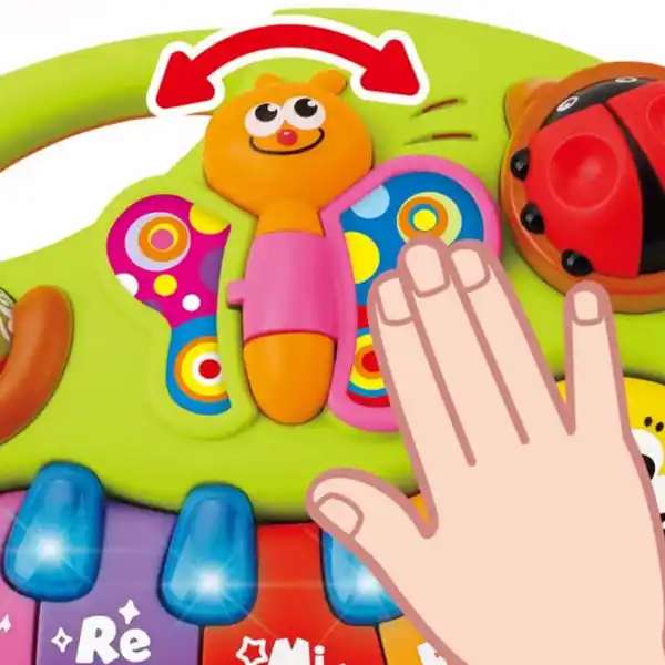 Музыкальное пианино "Смайлик"