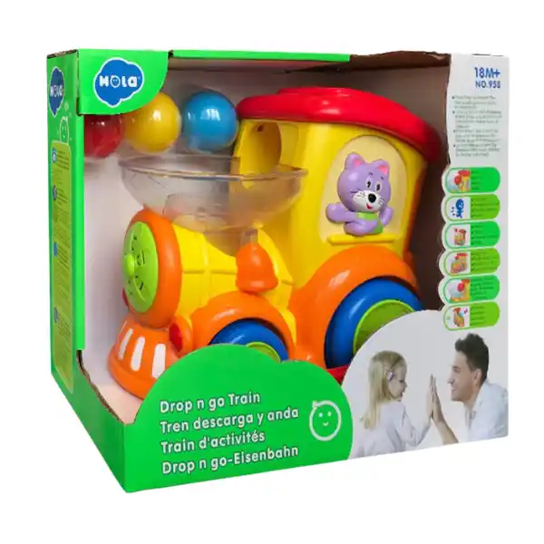 Игрушка "Поезд с мячиками Drop n' Go"