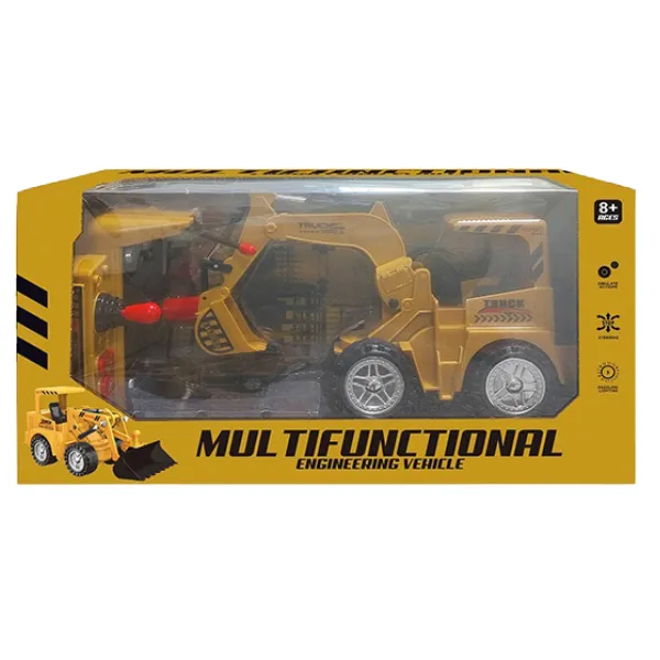 Vehicul multifuncțional de construcții cu telecomandă