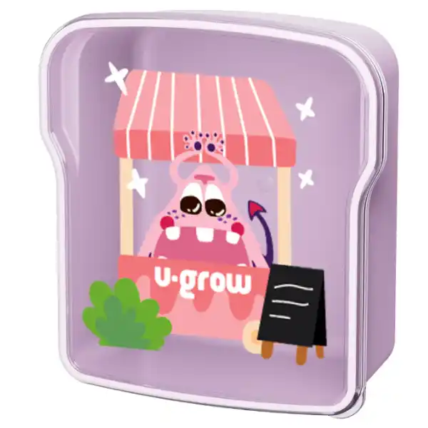 Набор из 3 контейнеров, разноцветные, 3 x 300 мл