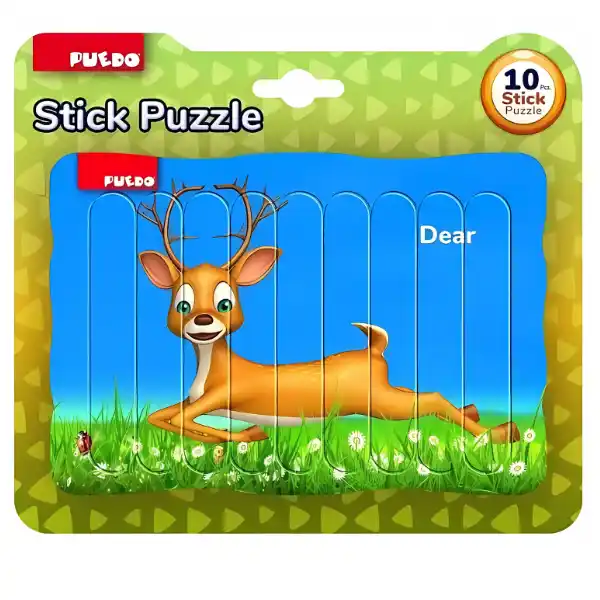 Магнитная головоломка "Животные", 10 элем., асс.