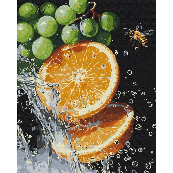 Pictură pe numere 40×50 (în cutie) – O combinație suculentă