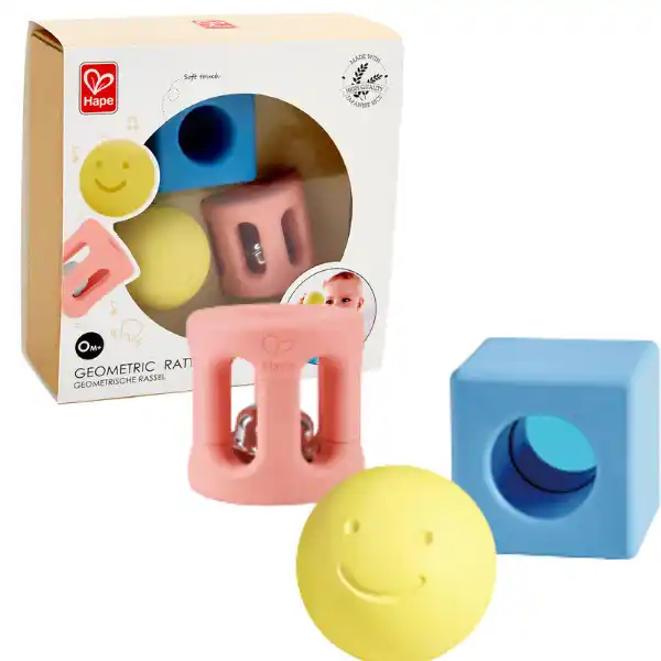 Набор погремушек "Геометрические формы"