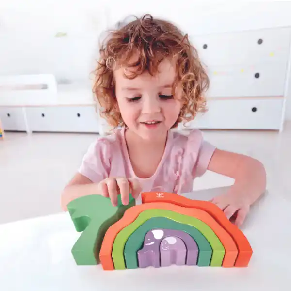 Jucărie educațională 3 în 1 „În safari cu elefanții”