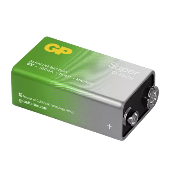 Baterie GP SUPER G-TECH (Krona) 9V