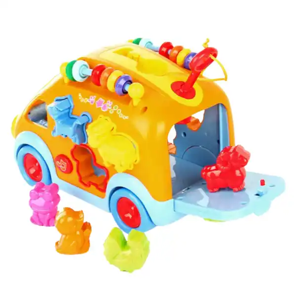 Игрушка-сортер "Веселый автобус"