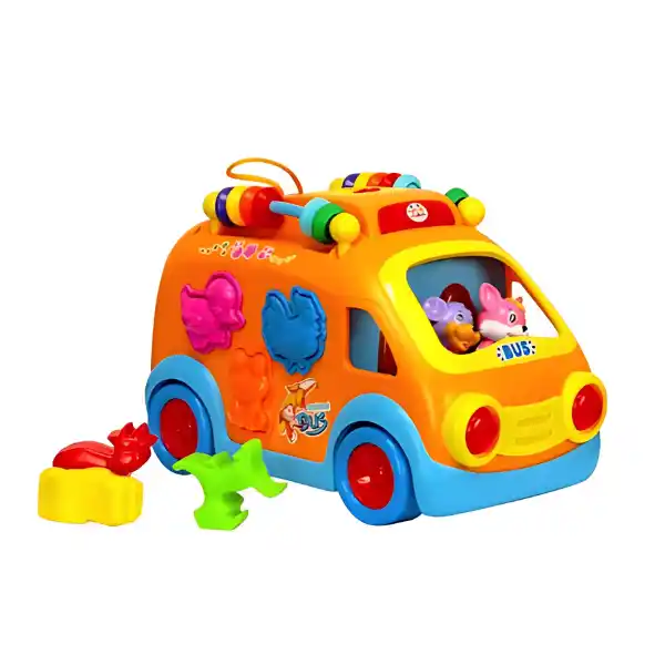 Игрушка-сортер "Веселый автобус"