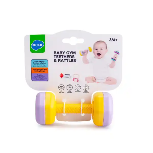 Набор погремушек и присосок "Baby Gym", 9 моделей