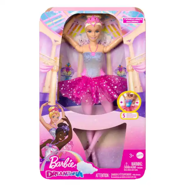 Păpușa Barbie „Balet cu Lumințe”