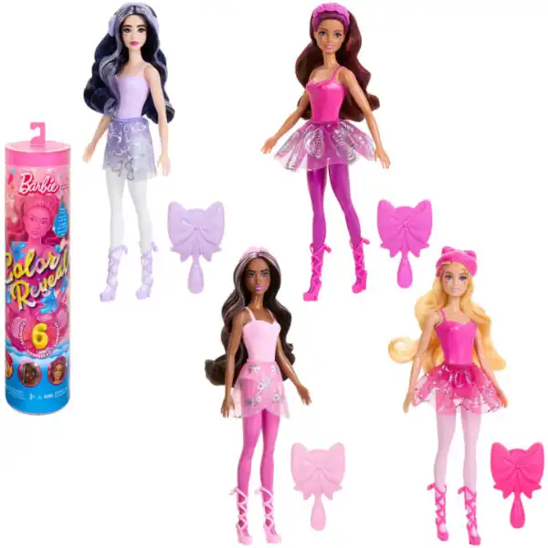 Кукла Barbie Color Reveal "Балетная серия с аксессуарами"