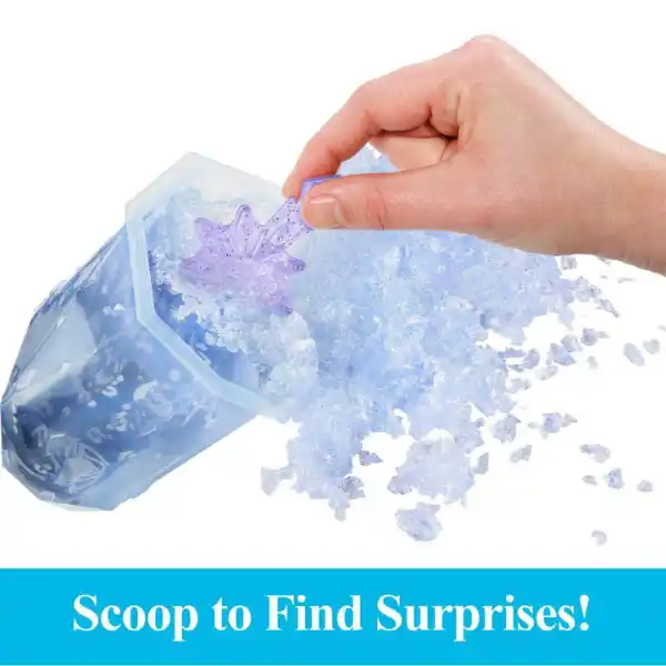 Set Surpriză Disney Frozen Ice Reveal cu gel de gheață Squishy, 6 modele, 4 modele