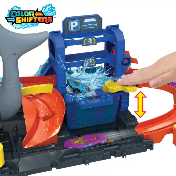 Hot Wheels City Ultra Shark Car Wash Track Игровой набор в ассортименте