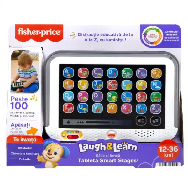 Fisher-Price Умный планшет "Смейся и учись" (рум.)