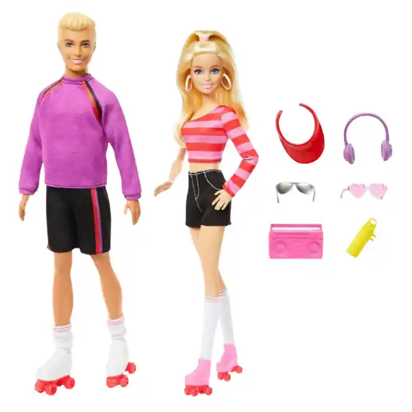 Набор кукол Barbie и Ken, с аксессуарами