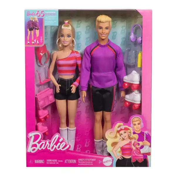 Набор кукол Barbie и Ken, с аксессуарами