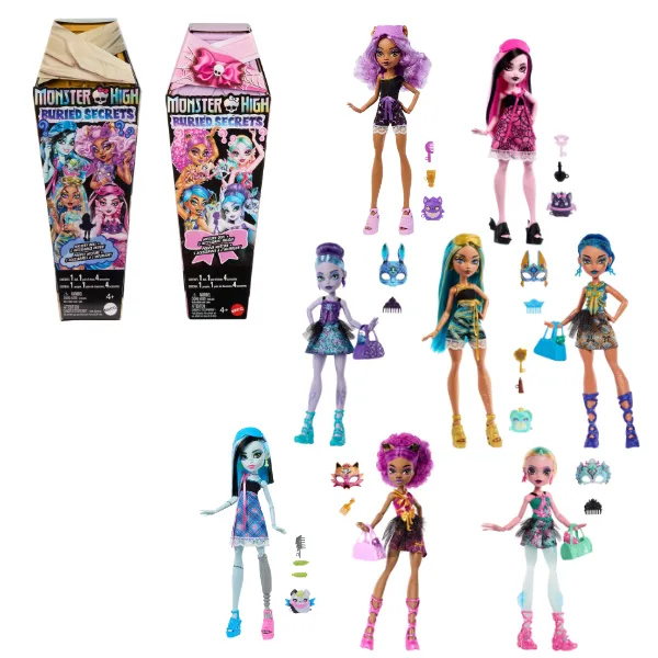 Cumpara  Personaje preferate - Кукла-сюрприз Monster High 