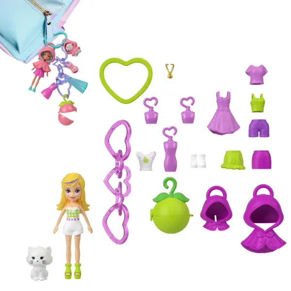 Купить  Любимые персонажи - Брелок Polly Pocket, серия 