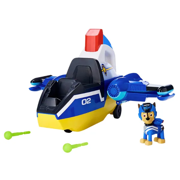 Avionul de salvare în spirală cu figurina Chase, seria 