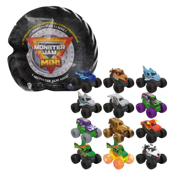 1:87 Мини-внедорожники Monster Jam (асс.)