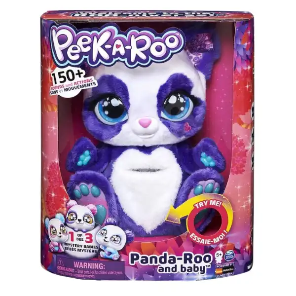 Jucărie de pluș interactivă Peek-A-Roo
