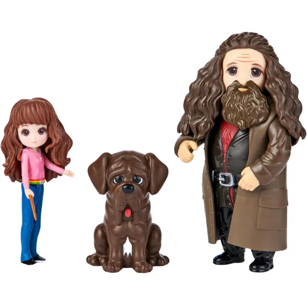 Mini-Figurine Hermione și Hagrid, seria 