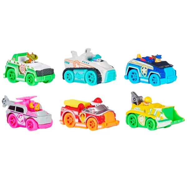Set de mașini Neon Rescue, seria Patrula Cățelușilor