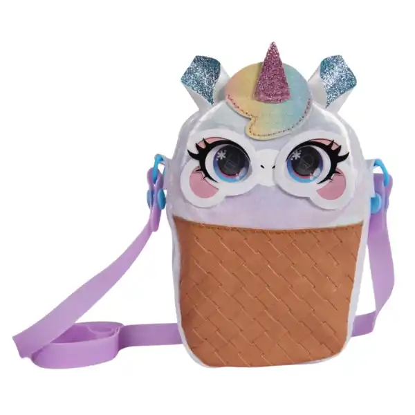 Интерактивная сумочка-питомец "Единорог в форме мороженого"