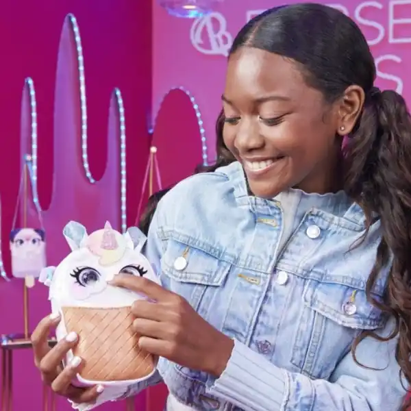 Интерактивная сумочка-питомец "Единорог в форме мороженого"