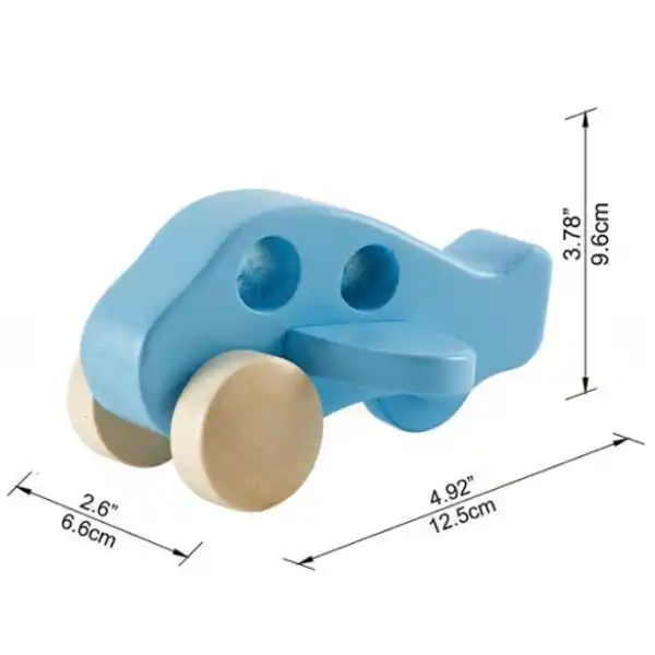 Деревянная каталка "Маленький летчик"