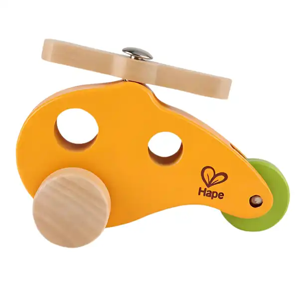 Деревянная каталка "Маленький вертолет"