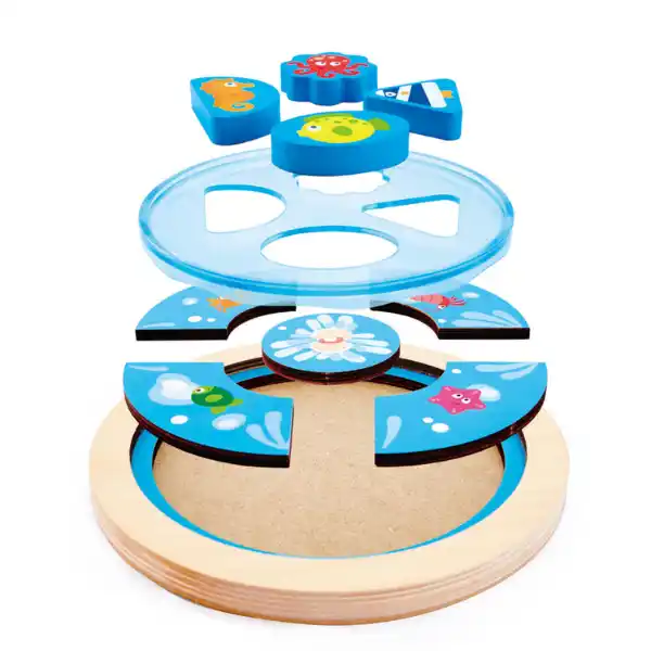 Puzzle tactil – inserție 