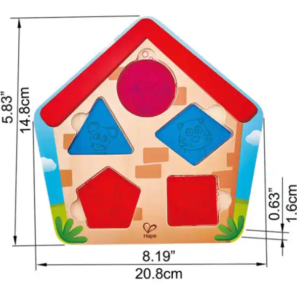 Сортер "Кто в доме живет?"