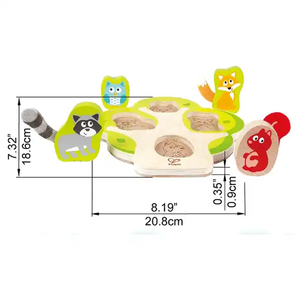 Сортер "Кто в дереве?"
