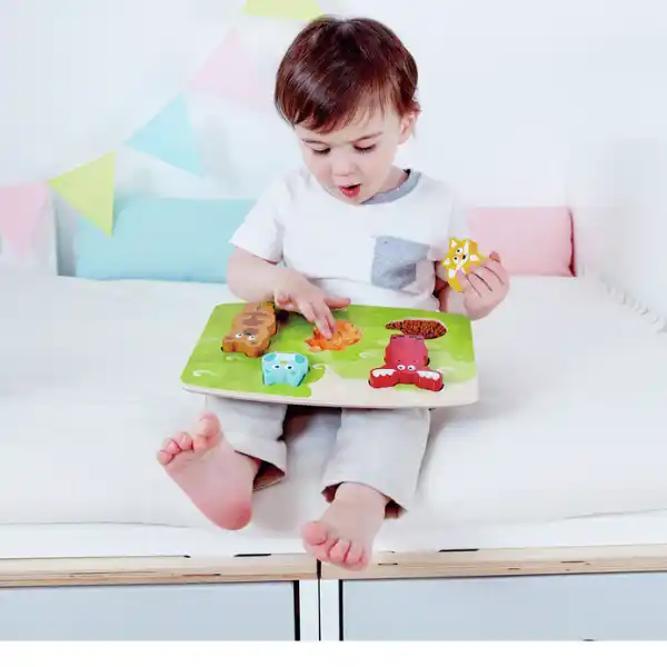 Puzzle tactil – inserție 