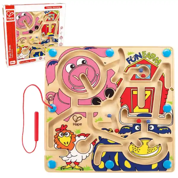 Развивающая игрушка Доска с магнитами «Веселая ферма»