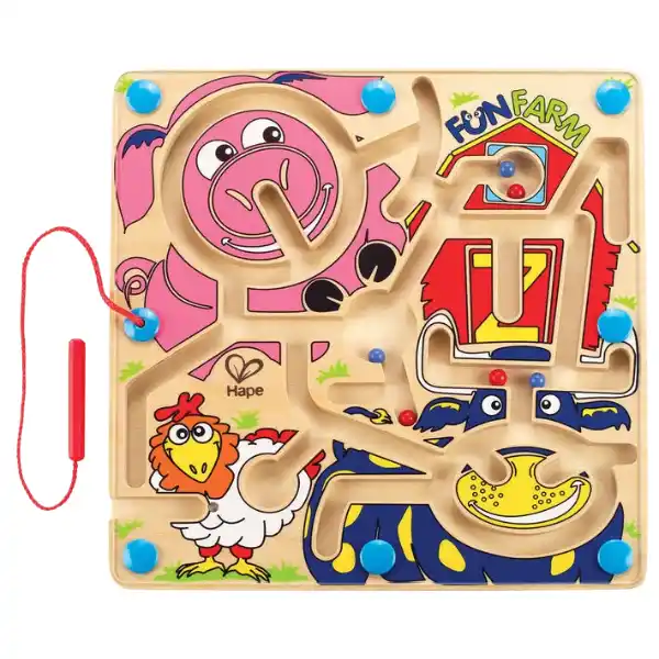 Развивающая игрушка Доска с магнитами «Веселая ферма»