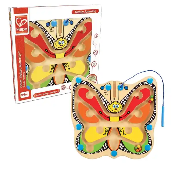 Labirint magnetic din lemn 