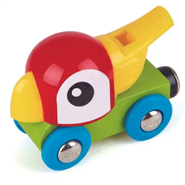 Развивающая игрушка "Локомотив - свистящий попугайчик"