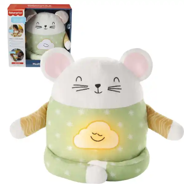 Плюшевая мышка для медитации Fisher-Price