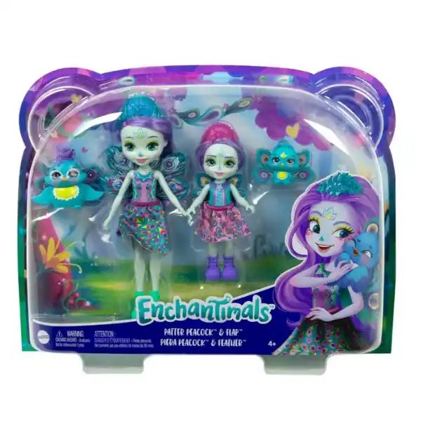 Enchantimals Игровой набор "Павлины Паттер и сестренка"