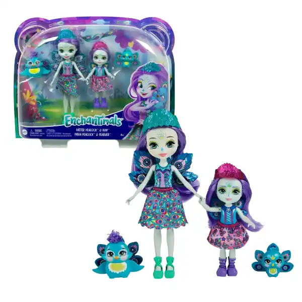 Enchantimals Игровой набор "Павлины Паттер и сестренка"
