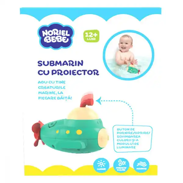 Игрушка для ванны "Субмарин с проектором"