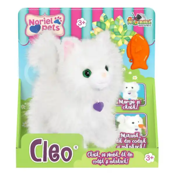Интерактивная плюшевая игрушка – Кошечка Cleo, Noriel Pets