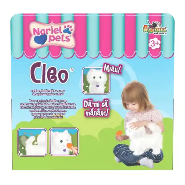 Интерактивная плюшевая игрушка – Кошечка Cleo, Noriel Pets