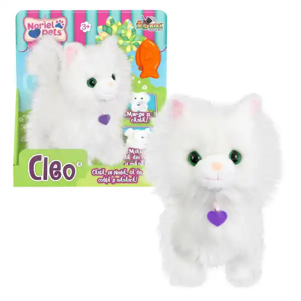 Интерактивная плюшевая игрушка – Кошечка Cleo, Noriel Pets