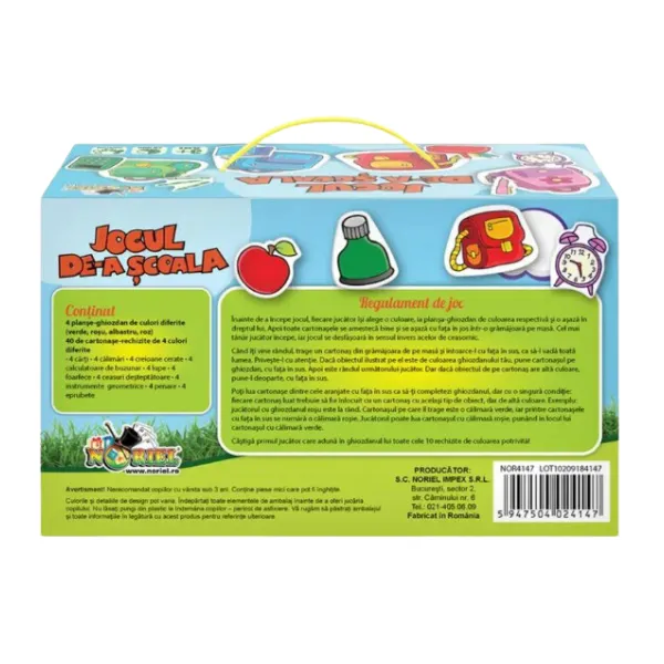 Joc educativ Noriel – Jocul școlar